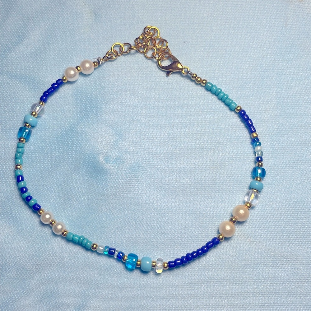 Beachy waters anklet🌊🌴